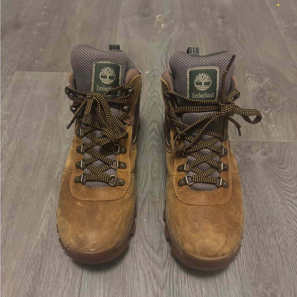 Timberland Men's Tan Leather Boots